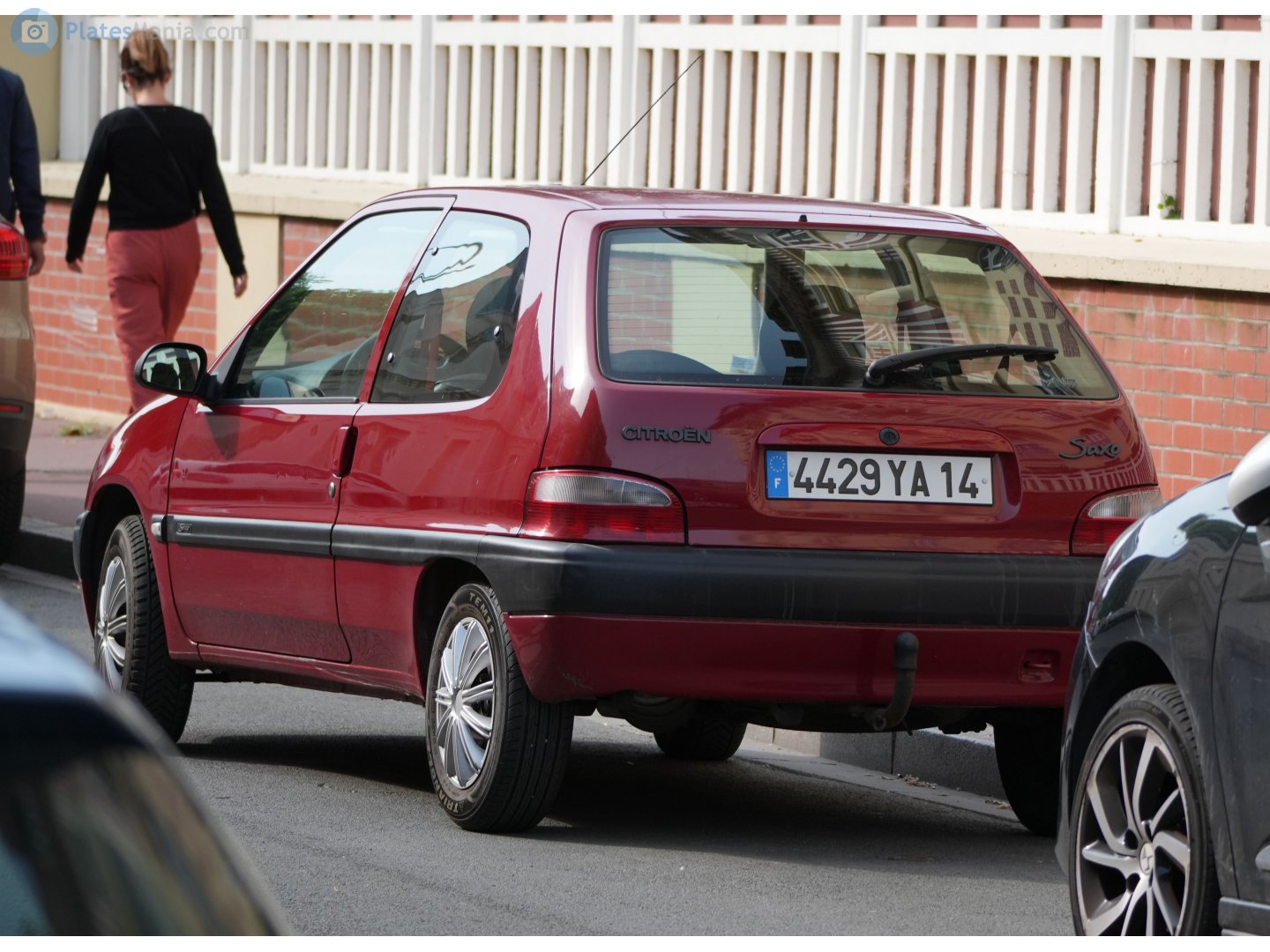 4429 YA 14, Citroёn Saxo 1st gen 3-door Hatch (S8), facelift, 1999–2003