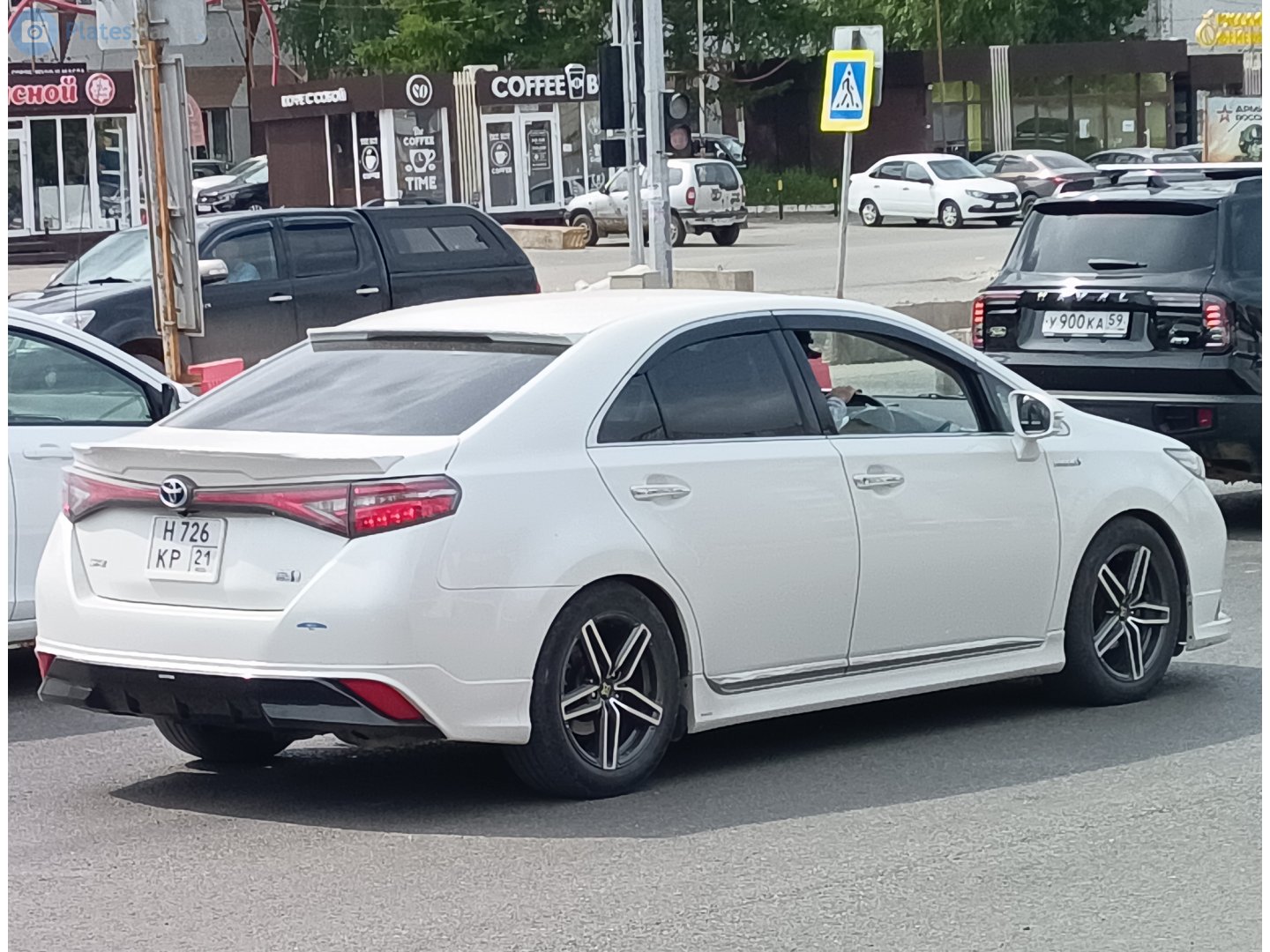 н 726 кр 21, Toyota Sai 1st gen (K10), facelift, 2013–2017