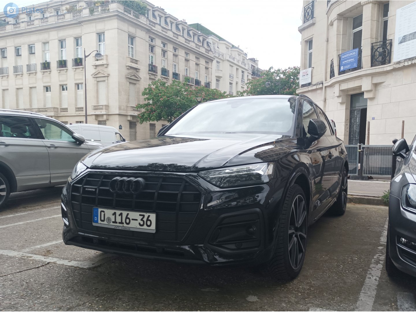 0 116-36, Audi Q5 2nd gen SUV (FYB), facelift, 2020–