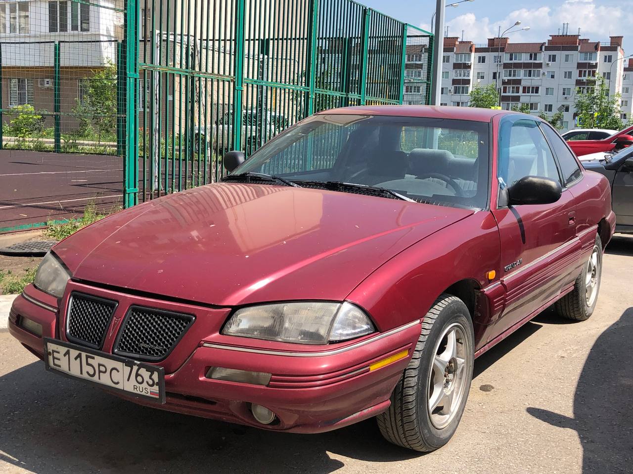 е 115 рс 763, Pontiac Grand Am 3rd gen 2-door Coupé (N-body), 1984–1991