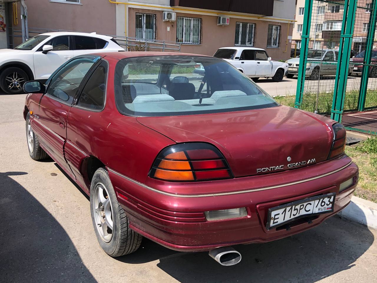 е 115 рс 763, Pontiac Grand Am 3rd gen 2-door Coupé (N-body), 1984–1991
