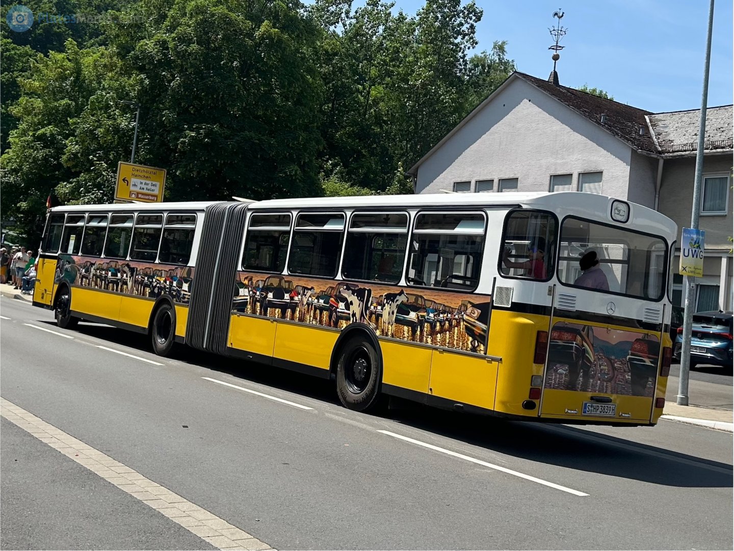 S HP 3839 H, Mercedes-Benz O305 1st gen O305G (307), 1977–1987