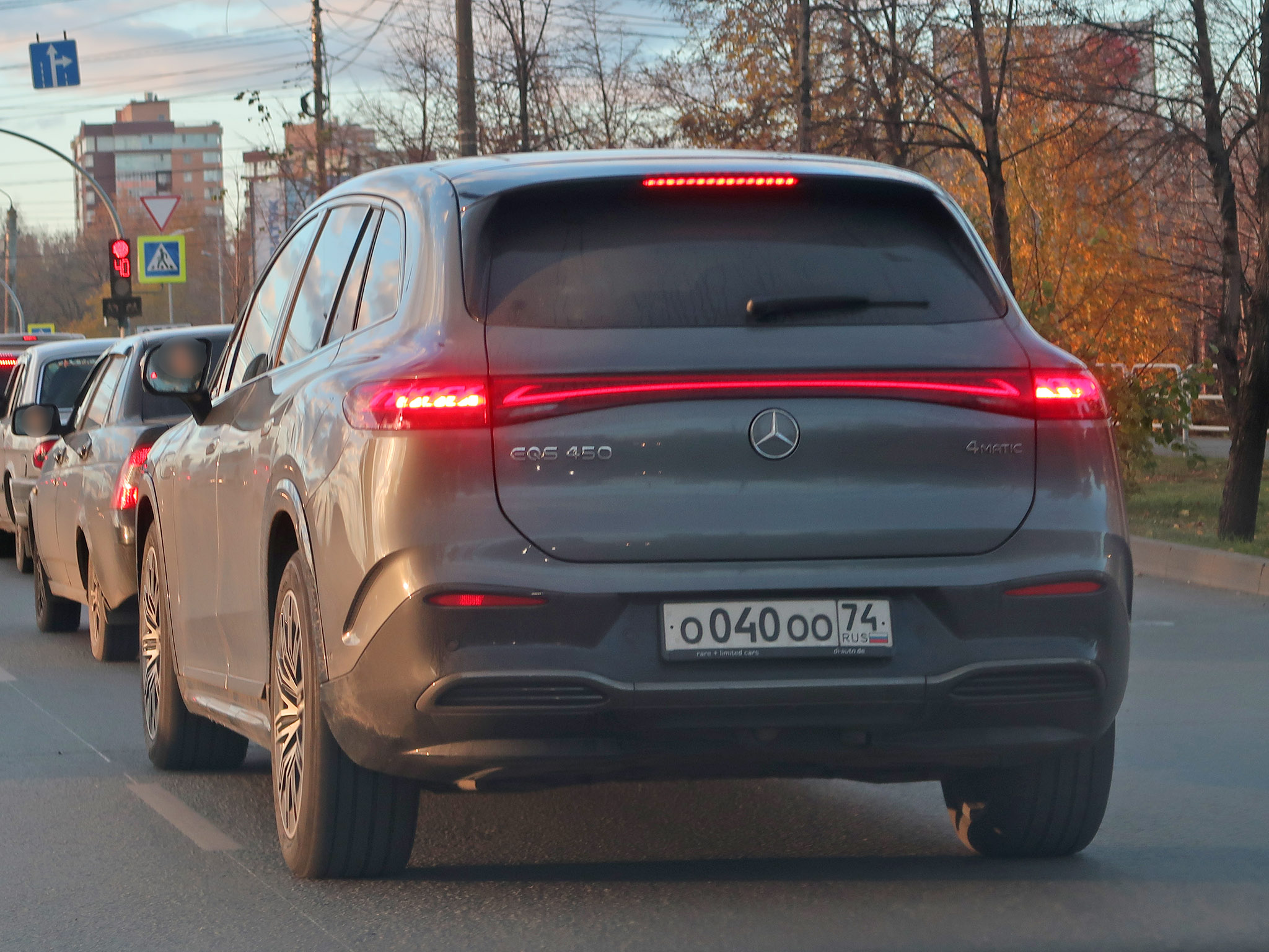 о 040 оо 74, Mercedes-Benz EQS 1st gen SUV (X296), 2022–