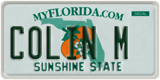Florida, Vanity Plates