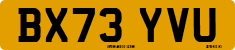 License plate of the United Kingdom, 2001 year system