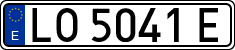 License plates of Spain, 1971 year series