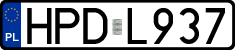 License plates of Poland, Authorities