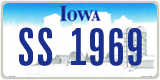 Iowa, Vanity Plates