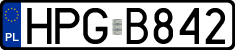 License plates of Poland, Authorities