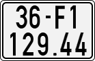 License plate of Vietnam, Motorcycles