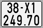 License plate of Vietnam, Motorcycles