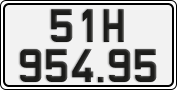 License plate of Vietnam, Cars