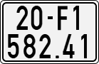 License plate of Vietnam, Motorcycles