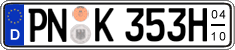German license plate, Seasonal plates (Oldtimers)