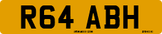 License plate of the United Kingdom, 1983 year system