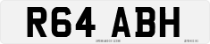 License plate of the United Kingdom, 1983 year system