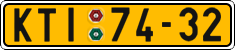 License plate of the Czech Republic, Commercial vehicles (1960)