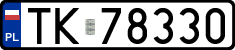 License plates of Poland, Regular car plates