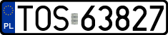 License plates of Poland, Regular car plates