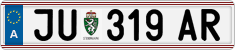 License plate of Austria, Regular plates