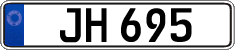 Non-recognized and partially recognized states, Regular plates (AB 123)