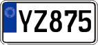 Non-recognized and partially recognized states, Regular plates (AB 123)