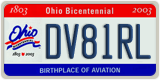 Ohio, AB12CD (Bicentennial)