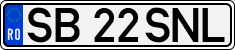 License plate of Romania, Regular plates