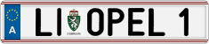 License plate of Austria, Vanity Plates