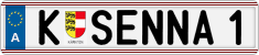 License plate of Austria, Vanity Plates
