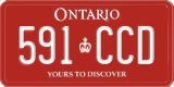 Ontario, Diplomatic (123-ABC)
