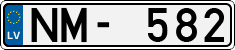License plate of Latvia, Regular car plates
