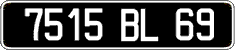 French license plate, FNI