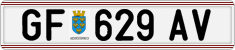 License plate of Austria, Regular plates