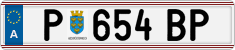License plate of Austria, Regular plates