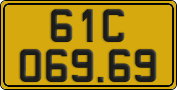 License plate of Vietnam, Commercial vehicles