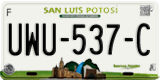 San Luis Potosí, Cars (AAA-000-A)