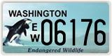 Washington, Specialty plates (12345)