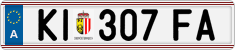 License plate of Austria, Regular plates