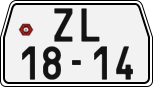 License plate of the Czech Republic, Motorcycles (1960)