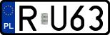 License plates of Poland, Regular car plates