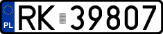 License plates of Poland, Regular car plates