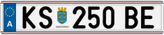 License plate of Austria, Regular plates