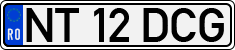 License plate of Romania, Regular plates