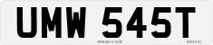 License plate of the United Kingdom, 1963 year system