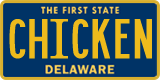 Delaware, Vanity Plates
