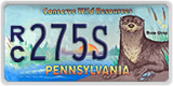 Pennsylvania, Specialty plates (A/B XXXX(X))