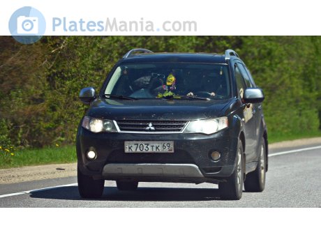 к703тк69, Mitsubishi Outlander