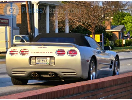 RQH 443, Chevrolet Corvette