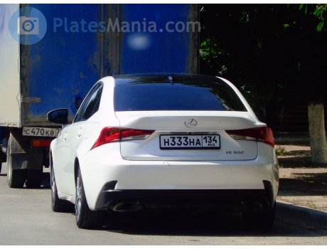 н333на134, Lexus IS